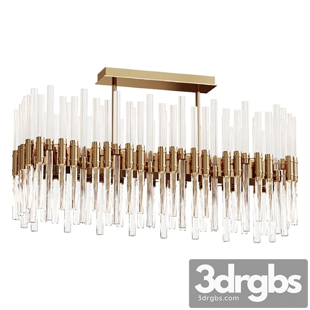 Chandelier verga rectangle lamp - thumbnail 1