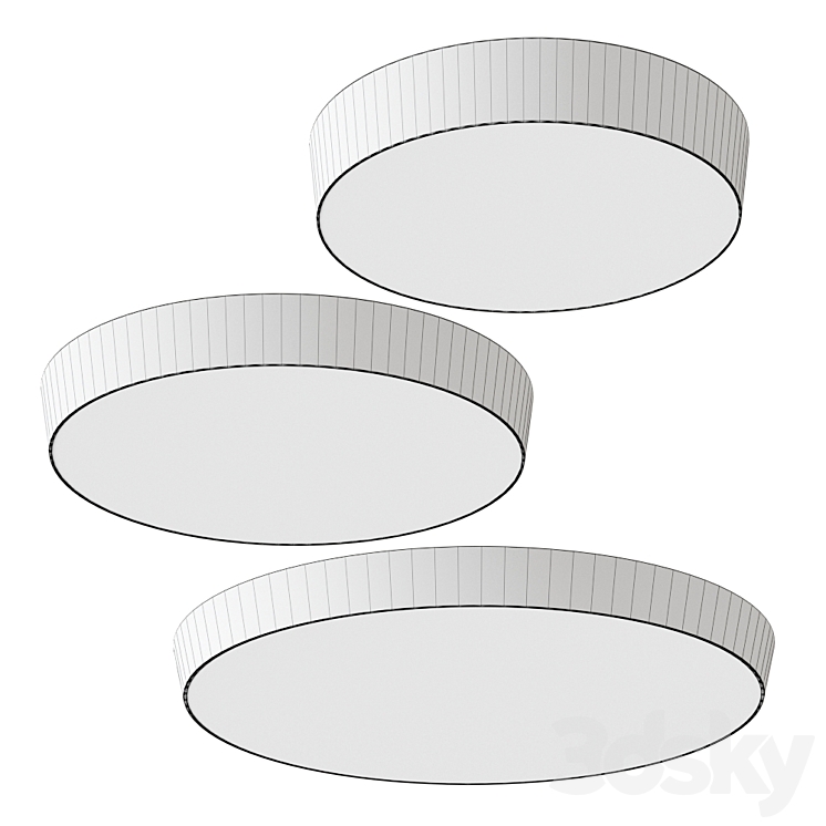 CIRCULAR C Ceiling light by Schätti 3DS Max Model - thumbnail 2