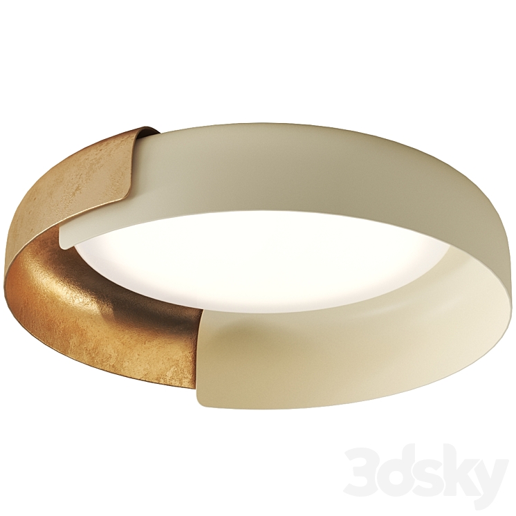 Dala Ceiling Light by Kundalini 3DS Max Model - thumbnail 1