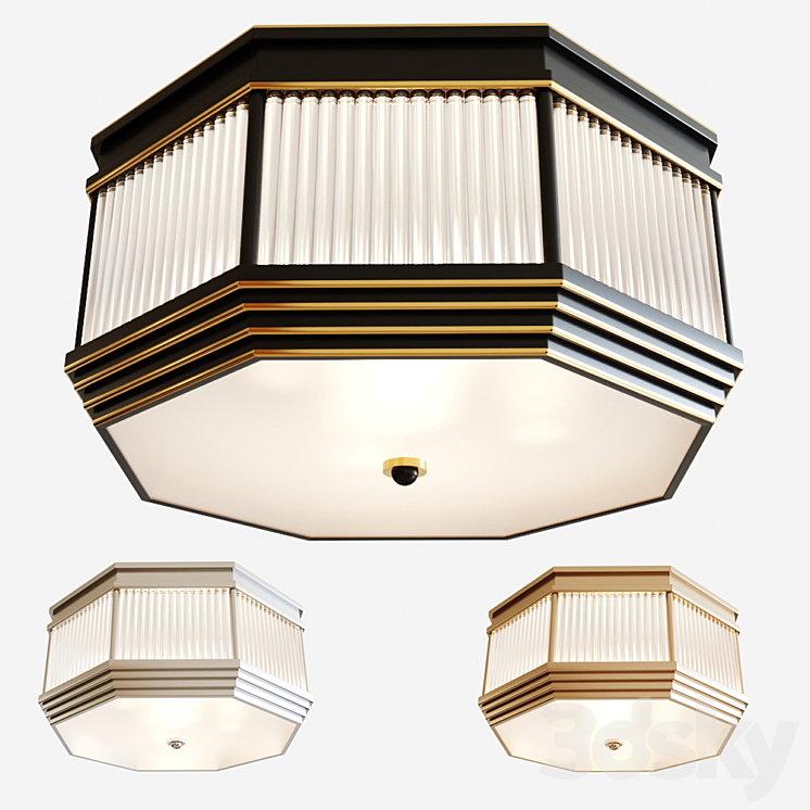 Eichholtz Ceiling Lamp Bagatelle 3DS Max - thumbnail 1