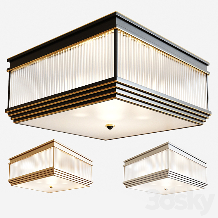 Eichholtz Ceiling Lamp Marly 3DS Max - thumbnail 1