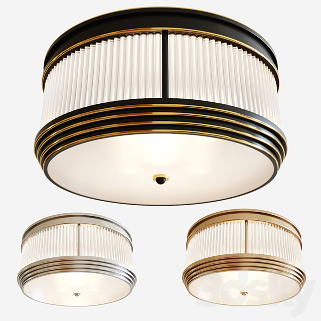 Eichholtz Ceiling Lamp Rousseau 3ds Max - thumbnail 1