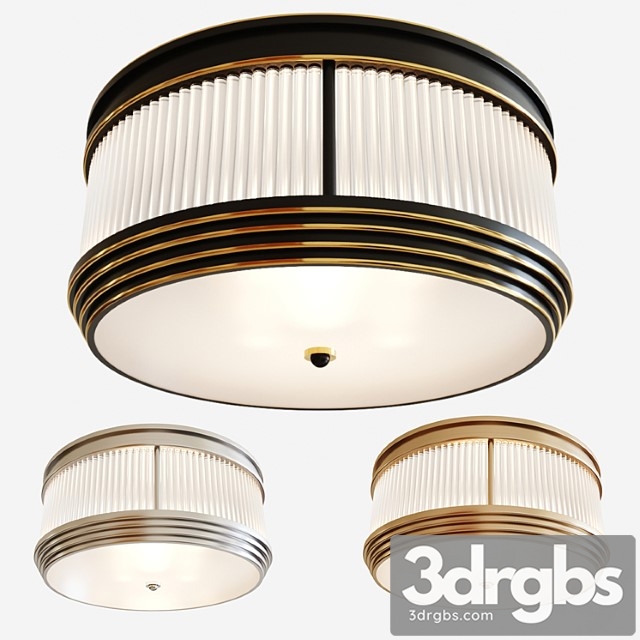 Eichholtz ceiling lamp rousseau 3dsmax Download - thumbnail 1