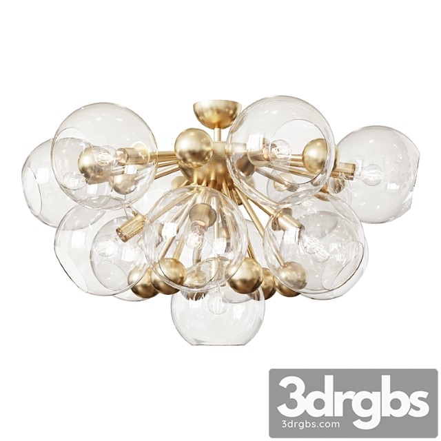 Eichholtz chandelier ceiling lamp soleil light fixture - thumbnail 1