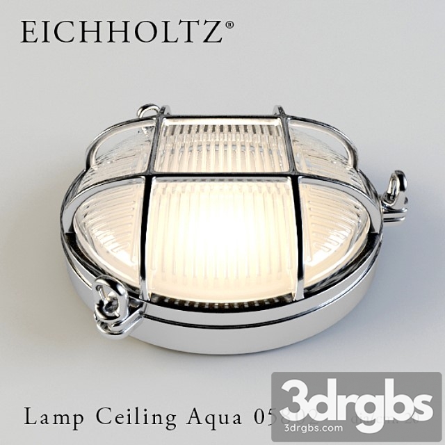 Eichholtz Lamp Ceiling Aqua 05802 3dsmax Download - thumbnail 1