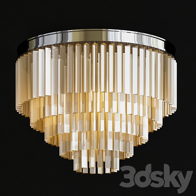 Flush Chandelier 3DSMax File - thumbnail 1