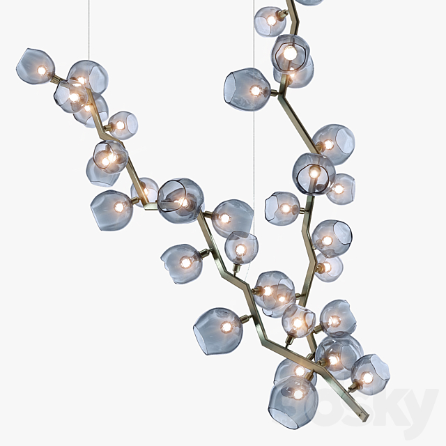 Gianfranco Ferre Viper Chandelier 3ds Max - thumbnail 2