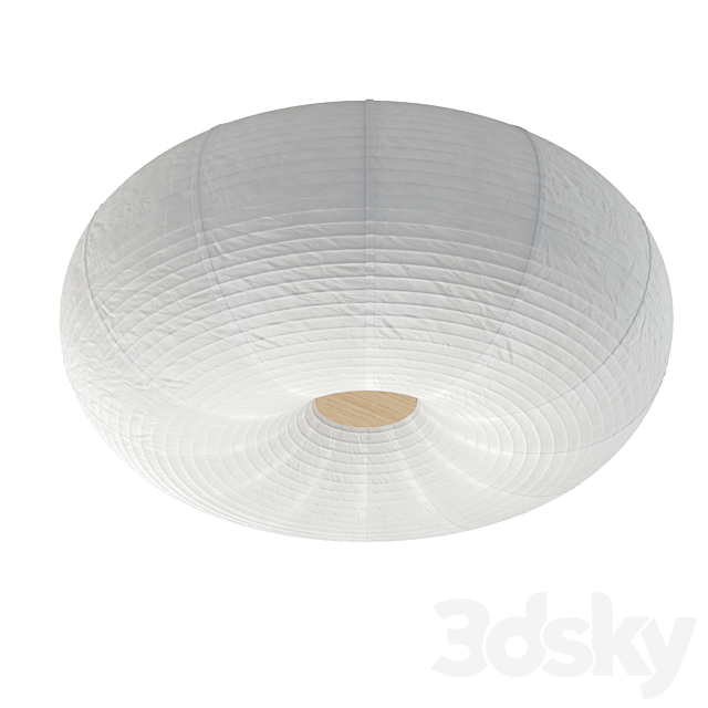 IKEA RISBYN. LED ceiling lamp. 50 cm 3DSMax File - thumbnail 1