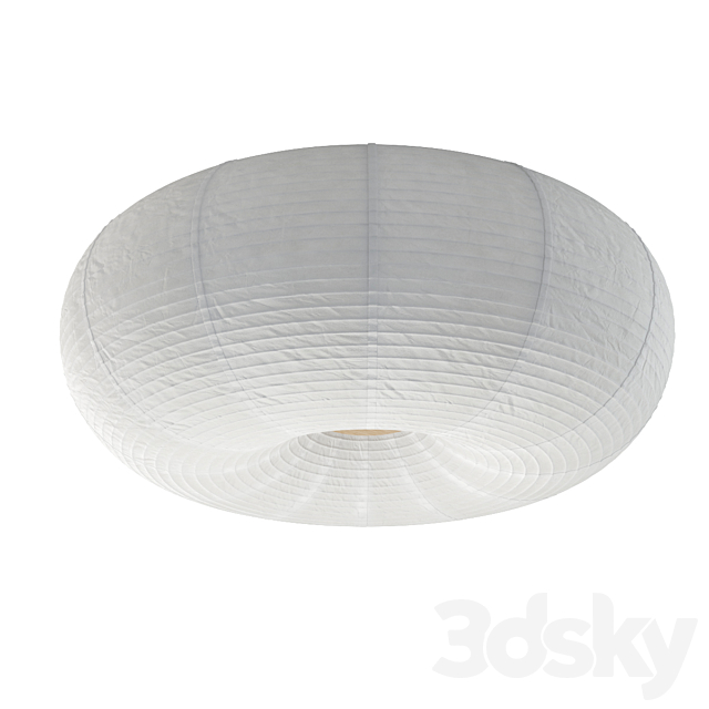 IKEA RISBYN. LED ceiling lamp. 50 cm 3DSMax File - thumbnail 2