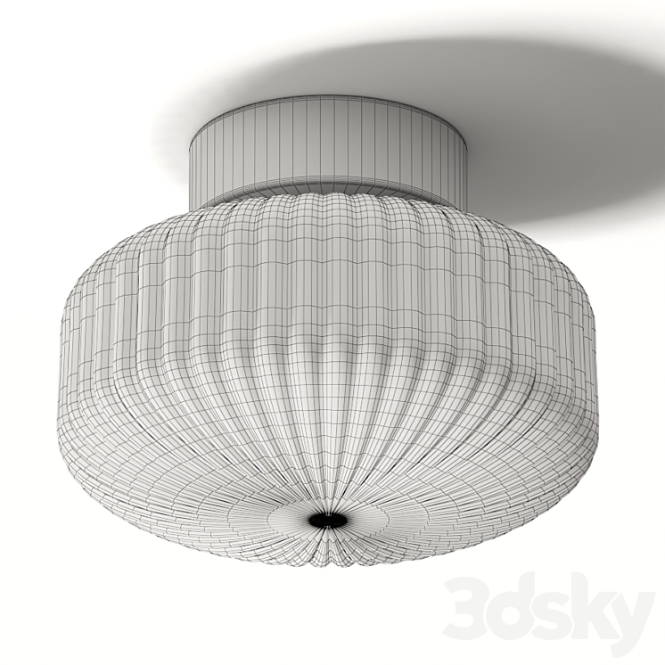 Ikea Solklint Ceiling Lamp 3DS Max Model - thumbnail 2