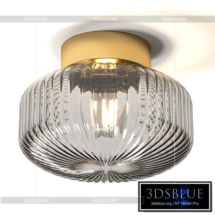 Ikea Solklint Ceiling Lamp 3DS Max - thumbnail 3