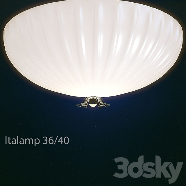 Italamp 30_40 3DS Max Model - thumbnail 1