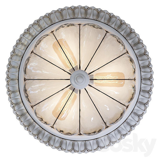 Lamp A2241PL-3WG from the San marco collection from the Arte Lamp factory 3DSMax File - thumbnail 2