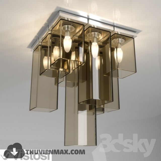 Lamp Vistosi TUBES 3DS Max - thumbnail 3