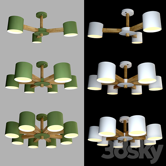 Lamps №34 3ds Max - thumbnail 3