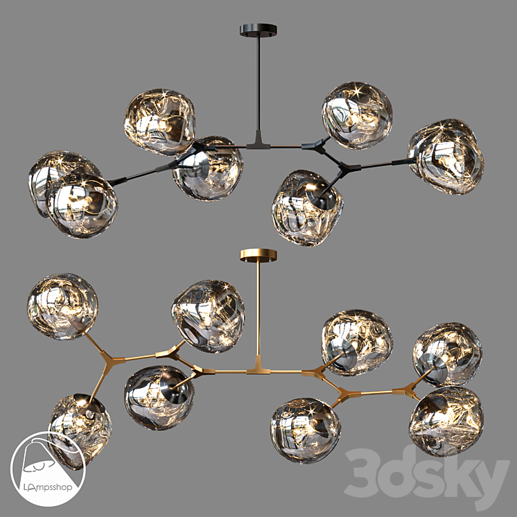 LampsShop.ru L1418a Chandelier Viller 3DS Max - thumbnail 1