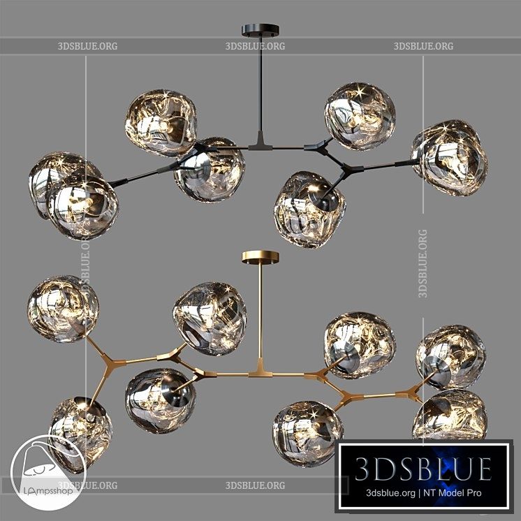 LampsShop.ru L1418a Chandelier Viller 3DS Max - thumbnail 3