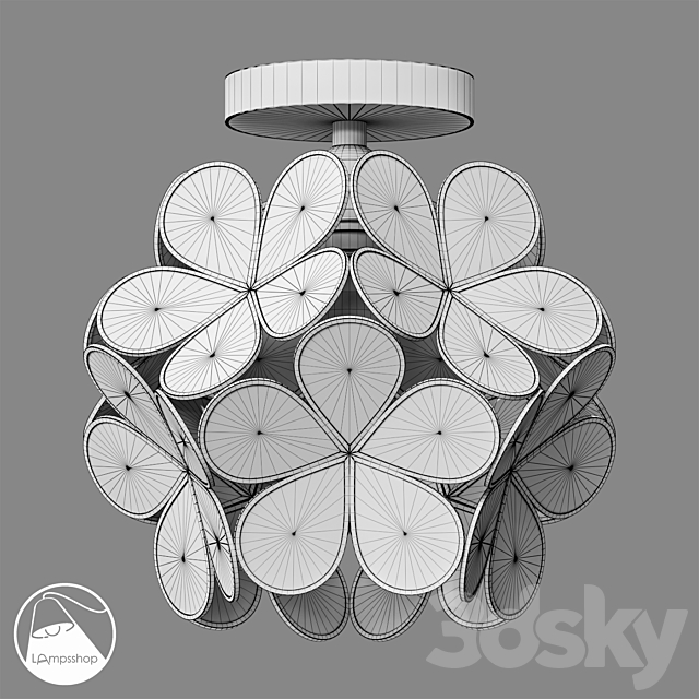 LampsShop.ru PL3072 Chandelier Saria 3DS Max Model - thumbnail 2