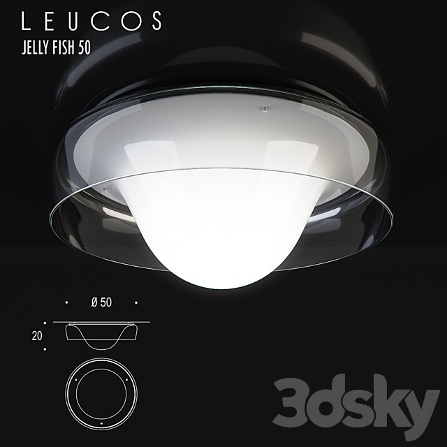 LEUCOS _ JELLY FISH 50 3DSMax File - thumbnail 1