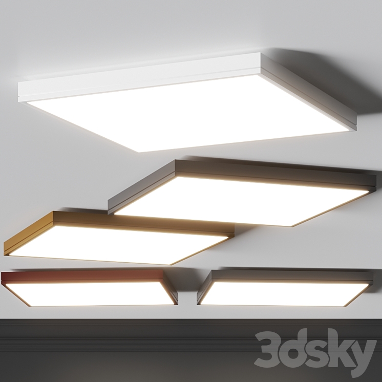 Light Fields Evolution Surface-Mount Mini by Zumtobel Lighting 3DS Max - thumbnail 2