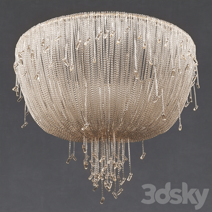 Louise Bradley – Crystal drape light 3DS Max - thumbnail 1