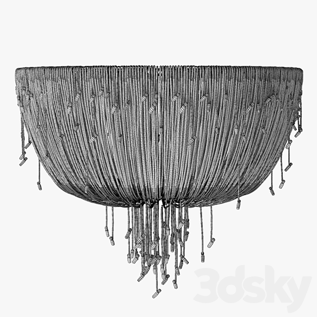 Louise Bradley – Crystal drape light 3DS Max Model - thumbnail 5