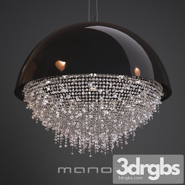 Manooi Ozero Chandelier 3dsmax Download - thumbnail 1