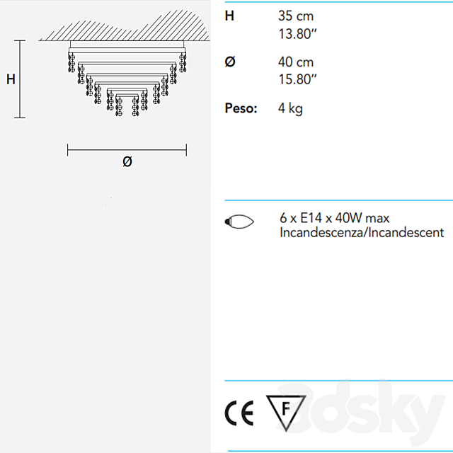 Masiero IMPERO-DECO VE 836 PL6 3DSMax File - thumbnail 2