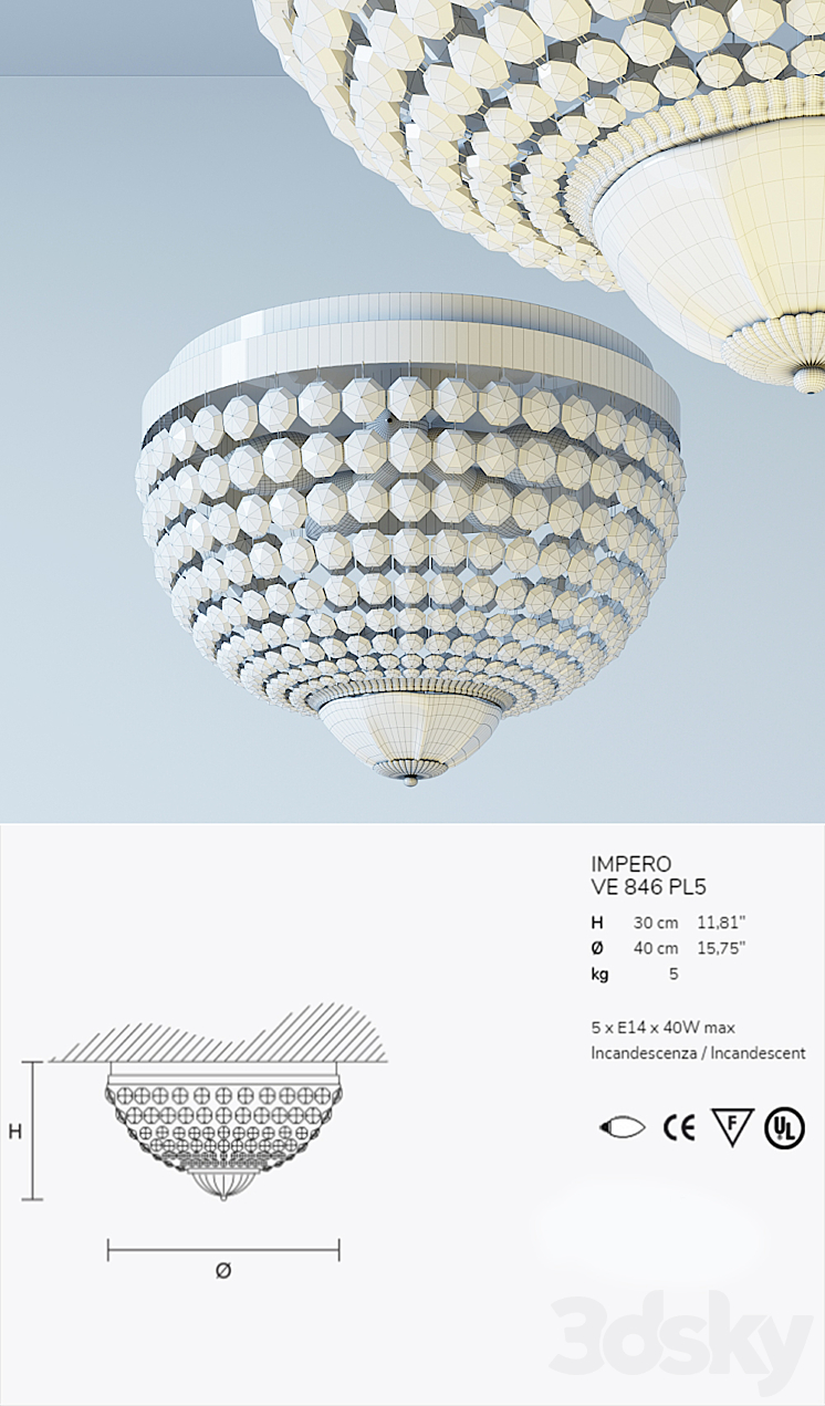 Masiero IMPERO VE 846 PL5 3DS Max - thumbnail 2