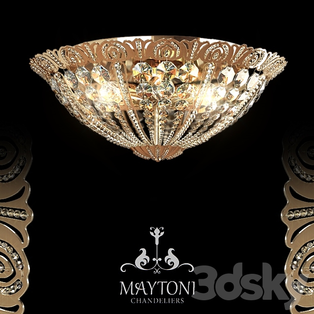 Maytoni DIA901-PT50-G 3DSMax File - thumbnail 1