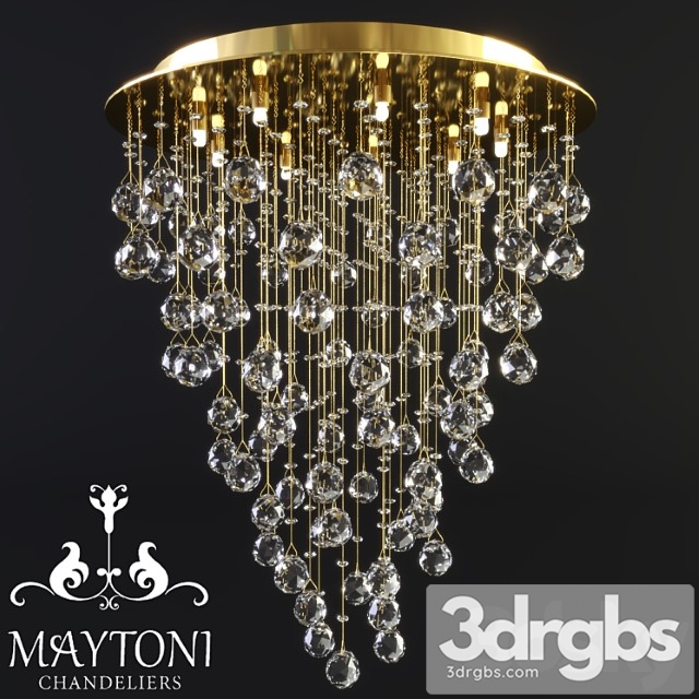 Maytoni Modern Rockfall Mod207 55 G 3dsmax Download - thumbnail 1