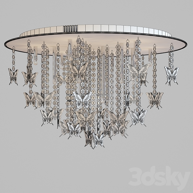 MW-LIGHT CHANDELIER CARMEN 394010318 3DS Max - thumbnail 2