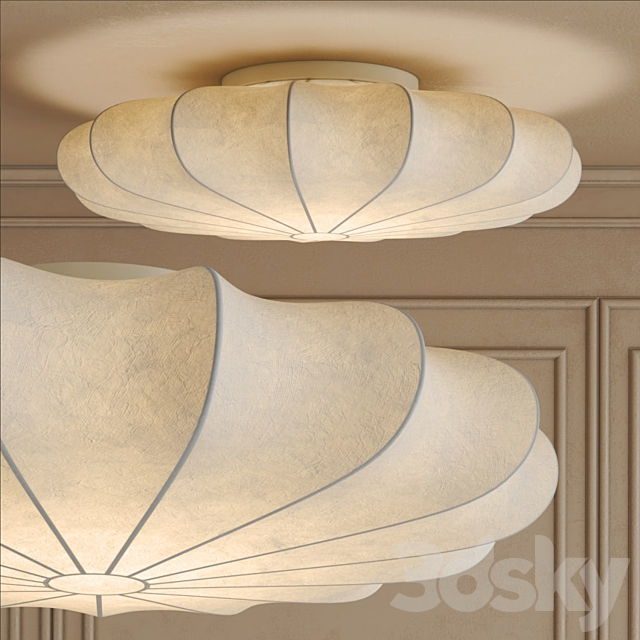 NORNA Ceiling Lamp by Lampatron 3DS Max Model - thumbnail 4