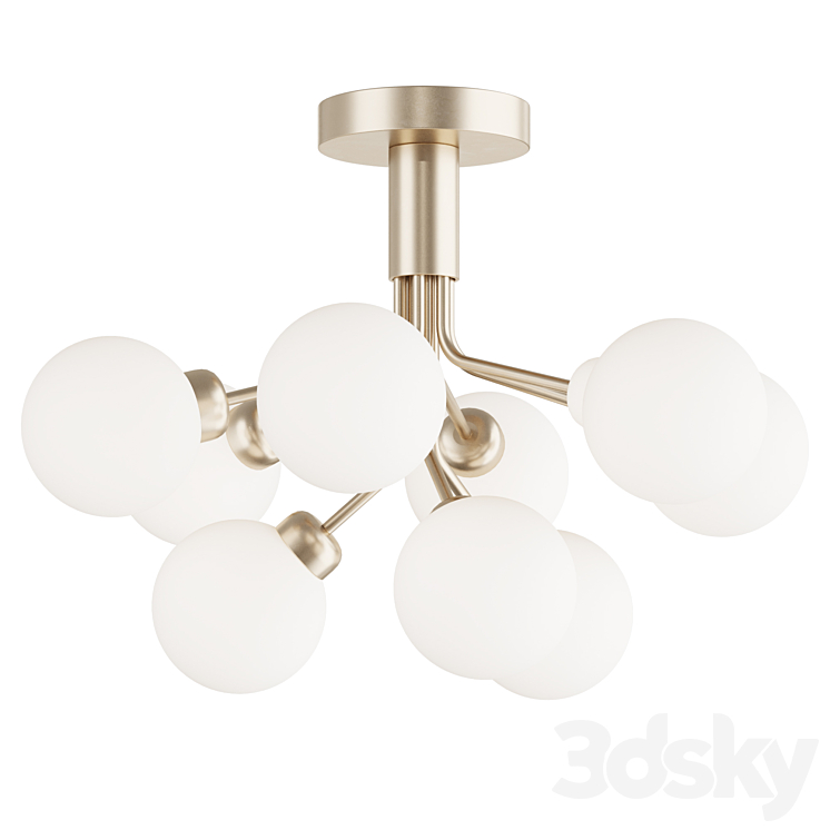 NUURA APIALES 9 CEILING LAMP 3DS Max Model - thumbnail 1