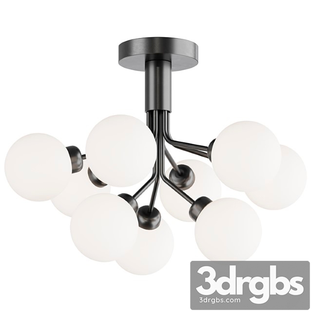 Nuura Apiales 9 Ceiling Lamp 3dsmax Download - thumbnail 1