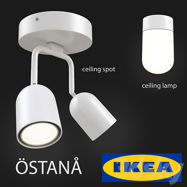 ÖSTANÅ Ikea 3DSMax File - thumbnail 1