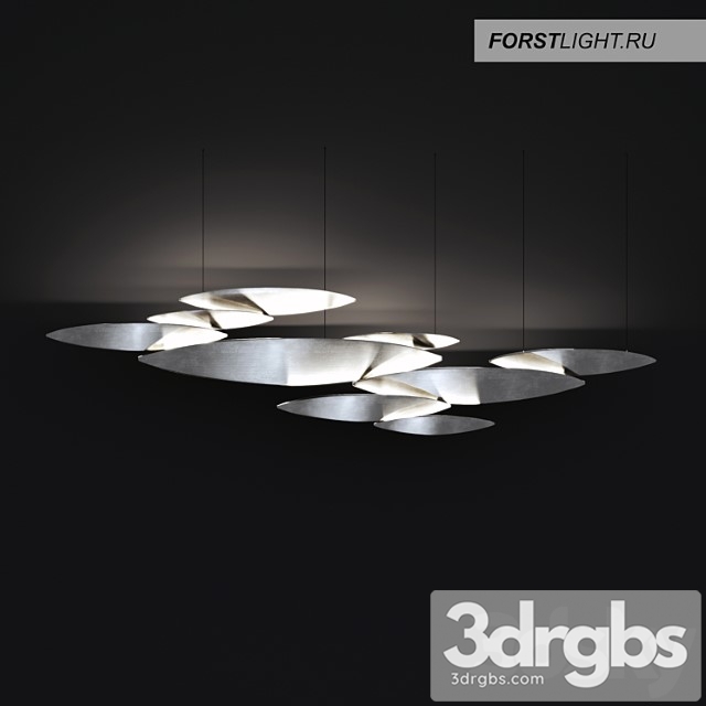 Pendant lamp forstlight i lucci argentati 14 3dsmax Download - thumbnail 1