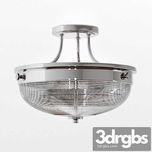 Quoizel ceiling lamp qz-mantle-sf-is - thumbnail 1