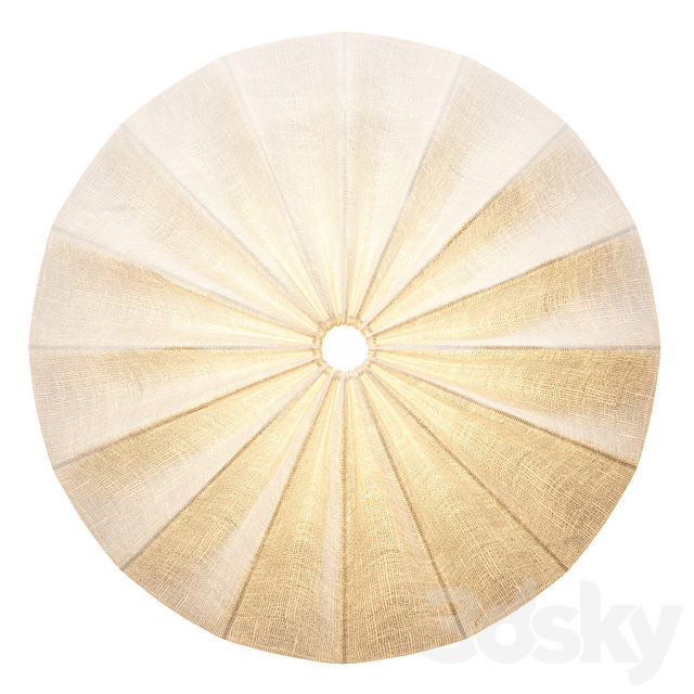 REGNSKUR IKEA Ceiling lamp 3DS Max Model - thumbnail 4