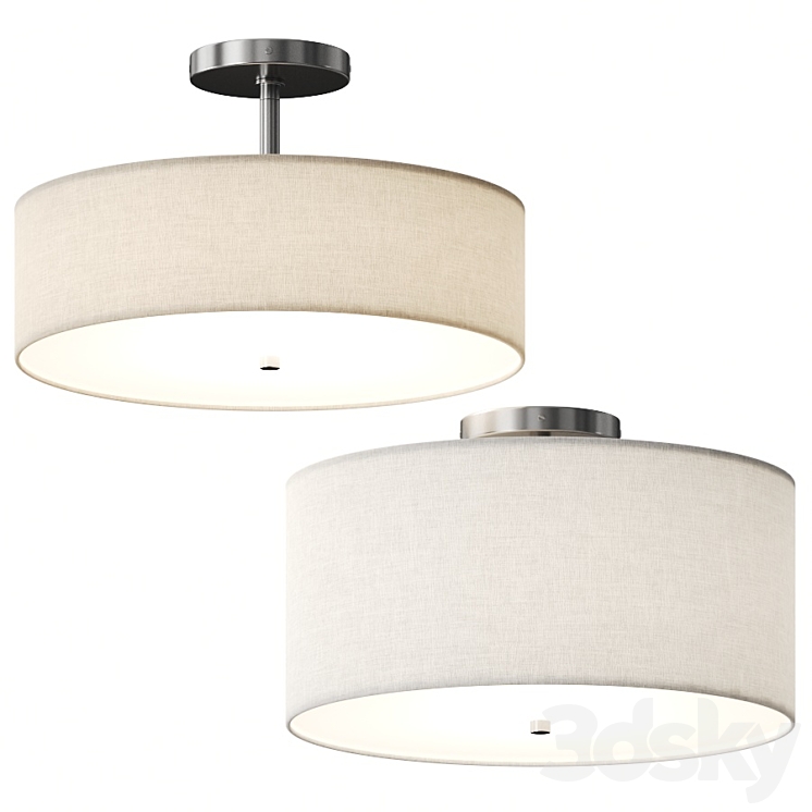 Room & Board Studio Pendant Lamp 3DS Max Model - thumbnail 1