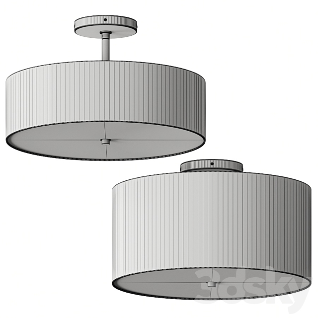 Room & Board Studio Pendant Lamp 3DS Max Model - thumbnail 2