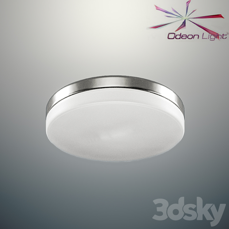 Round bulkhead Odeon Light 2405 \/ 1A Presto 3DS Max - thumbnail 1