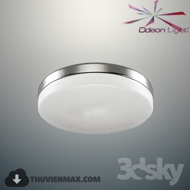 Round bulkhead Odeon Light 2405 \/ 1A Presto 3DS Max - thumbnail 3