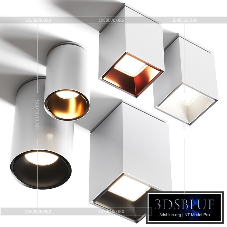 Sasso by Xal Ceiling Lamp 3DS Max - thumbnail 3