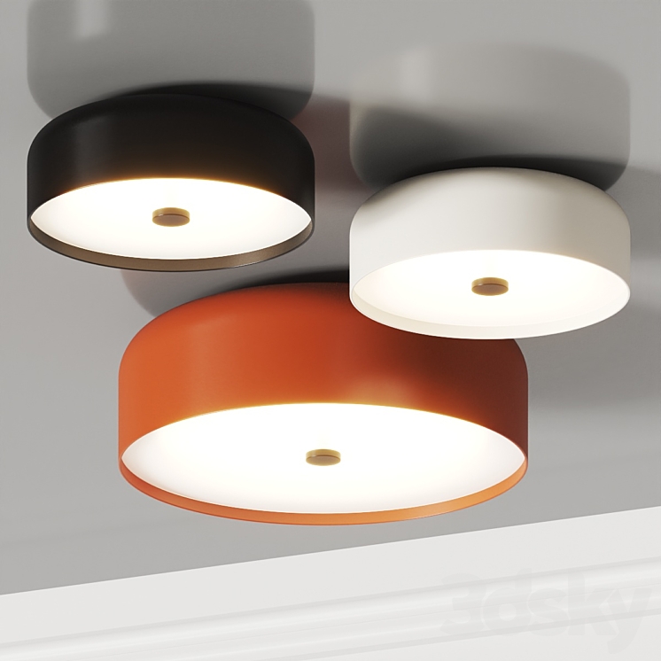 Vertigo Bird Kat Ceiling Lamps 3DS Max - thumbnail 1