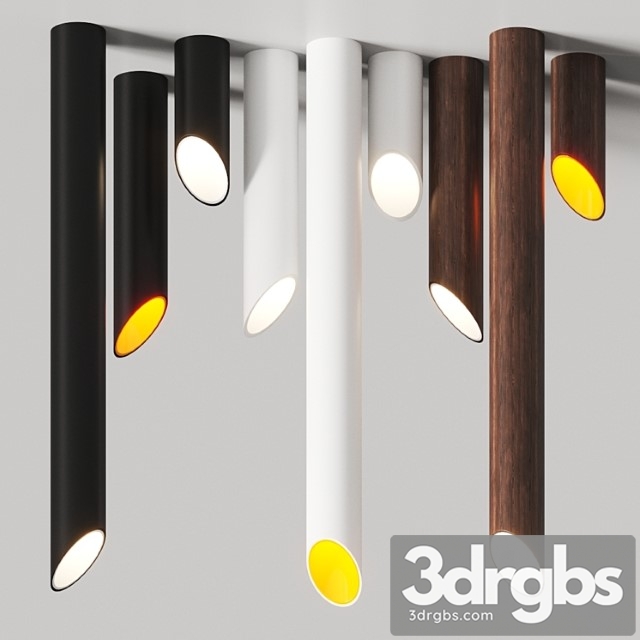 Vibia 45 ceiling lamps 3dsmax Download - thumbnail 1