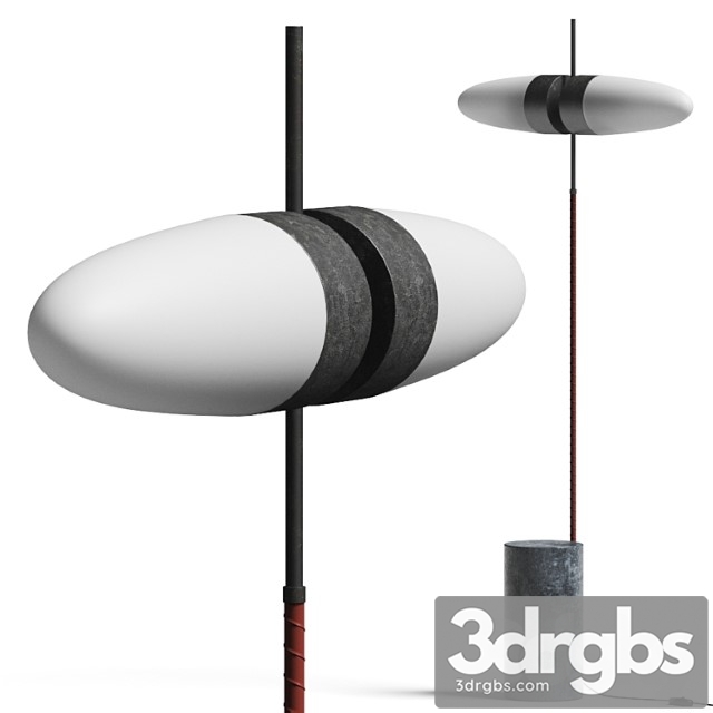 101 Copenhagen Bull Floor Lamp 3dsmax Download - thumbnail 1