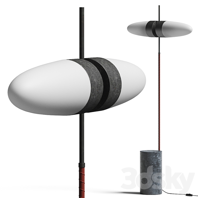 101 Copenhagen Bull Floor Lamp 3DSMax File - thumbnail 1