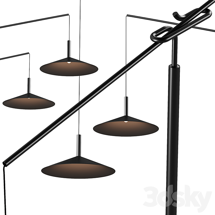 309 lighting fixtures 17 Altura floor lamp by Penta 3DS Max Model - thumbnail 2