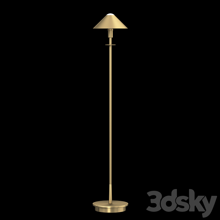 6505 Floor Lamp 3DS Max Model - thumbnail 2